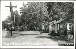 Ogle's Creek Bend Cabins, Gatlinburg, Tennessee in the Smokies Postcard