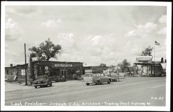 Last Frontier Trading Post on Highway 66 Postcard