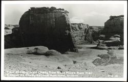 View of Canyon de Chelly from White House Ruin Trail Postcard
