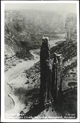 Spider Rock, Canyon de Chelly National Monument Postcard
