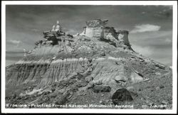 Erosions - Petrified Forest National Monument Postcard