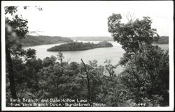 Van's Branch and Dale Hollow Lake from Van's Branch Dock Postcard