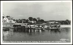 Muecke Tourist Home, Boat Dock, Highway 70 On Watts Bar Lake Postcard