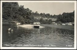 Celina Boat Dock, Dale Hollow Lake Postcard