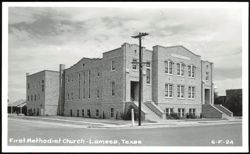 First Methodist Church, Lamesa Postcard
