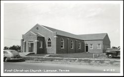 First Christian Church, Lamesa Postcard