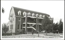 Rockefeller Hall - Bishop College Postcard