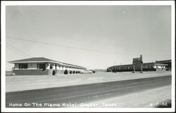 Home On The Plains Motel Postcard