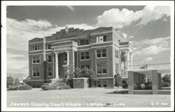 Dawson County Court House Postcard