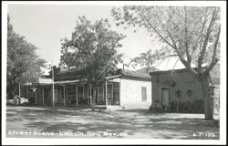Street Scene with La Paloma Bar and Old Relics Postcard