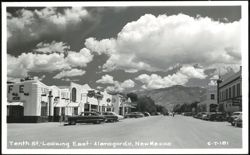 Tenth St. Looking East Postcard