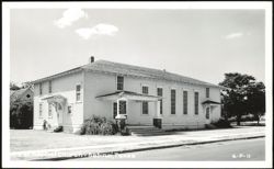 First Baptist Church Building Postcard