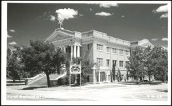 First Methodist Church Building Postcard