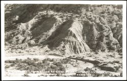 Spanish Skirt Formations As Seen From Coronado Lodge - Palo Duro Canyon, State Park Postcard