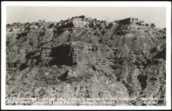 El Coronado Lodge and Cabins, Palo Duro Canyon State Park Postcard