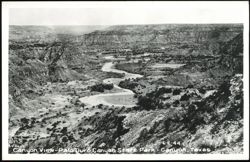 Canyon View - Palo Duro Canyon State Park Postcard