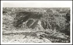 Spanish Skirt Formations As Seen From Coronado Lodge, Palo Duro Canyon State Park Postcard