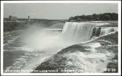 American Falls from Luna Island Postcard