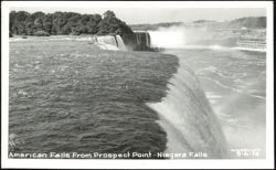 American Falls From Prospect Point Postcard