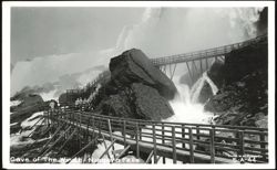 Cave of The Winds Walkways, Niagara Falls Postcard