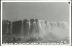 Horseshoe Falls Seen From The "Maid Of The Mist", Niagara Falls Postcard