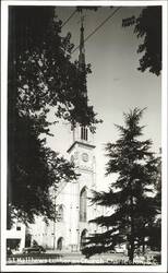 St. Matthews Lutheran Church Postcard