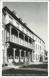 Dock Street Theater, Charleston Postcard