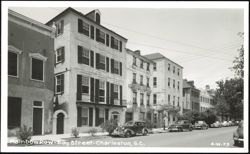 Rainbow Row - Bay Street Postcard