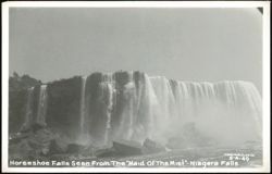 Horseshoe Falls Seen From The "Maid Of The Mist" Postcard