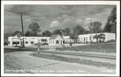 Bartley's Motor Court and Cafe Postcard