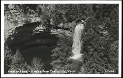 Foster Falls - 9 Miles from Tracy City Postcard