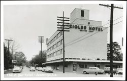 The Zigler Hotel with Coffee Shop Postcard
