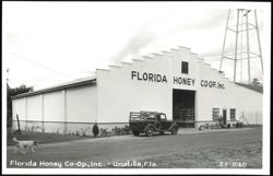Florida Honey Co-Op, Inc. Building Postcard