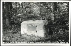 Where The Dead Were Buried, Blue Licks Battlefield State Park Postcard