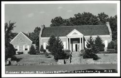 Pioneer Museum - Blue Licks Battlefield State Park Postcard