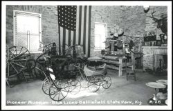 Pioneer Museum - Blue Licks Battlefield State Park Postcard