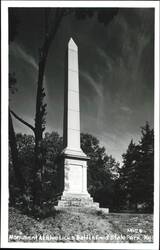 Monument at Blue Licks Battlefield State Park Postcard