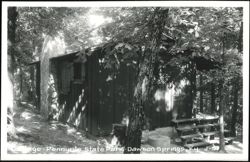 Lodge at Pennyrile State Park Postcard