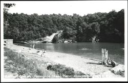 Bathing Beach - Pennyrile State Park Postcard
