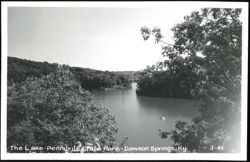 The Lake - Pennyrile State Park Postcard