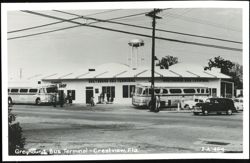 Greyhound Bus Terminal Postcard