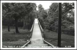 The Viaduct at Cumberland College Postcard