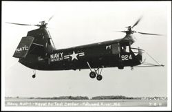 Navy HUP-1 Helicopter at Naval Air Test Center, Patuxent River Postcard