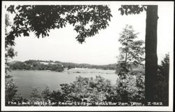 The Lake - Watts Bar Resort Village - Watts Bar Dam Postcard