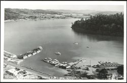 Boat Docks and Harbor - Watts Bar Lake Postcard