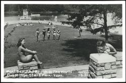 Most Beautiful Beach In The World - Big Ridge State Park Postcard