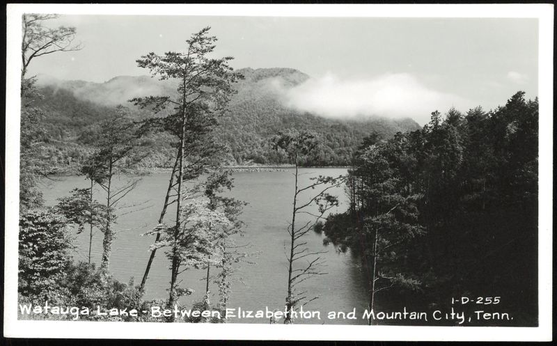 Watauga Lake between Elizabethton and Mountain City Tennessee