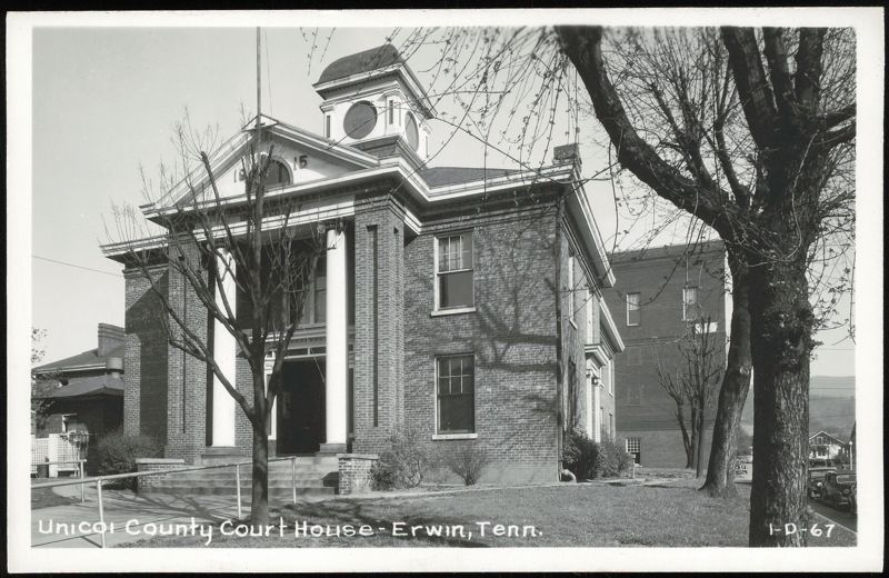 Unicoi County Court House Erwin Tennessee