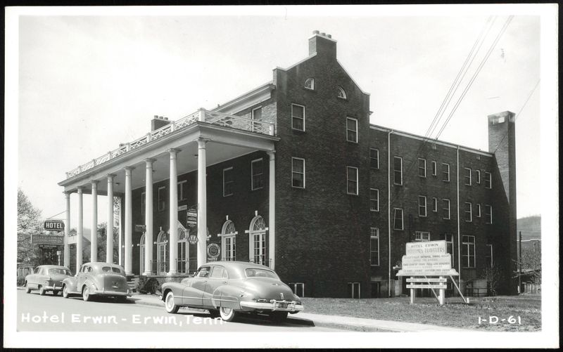 Hotel Erwin with Vintage Cars Tennessee