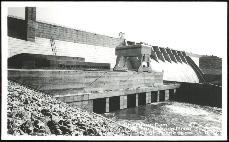 Cherokee Dam on the Holston River Tennessee